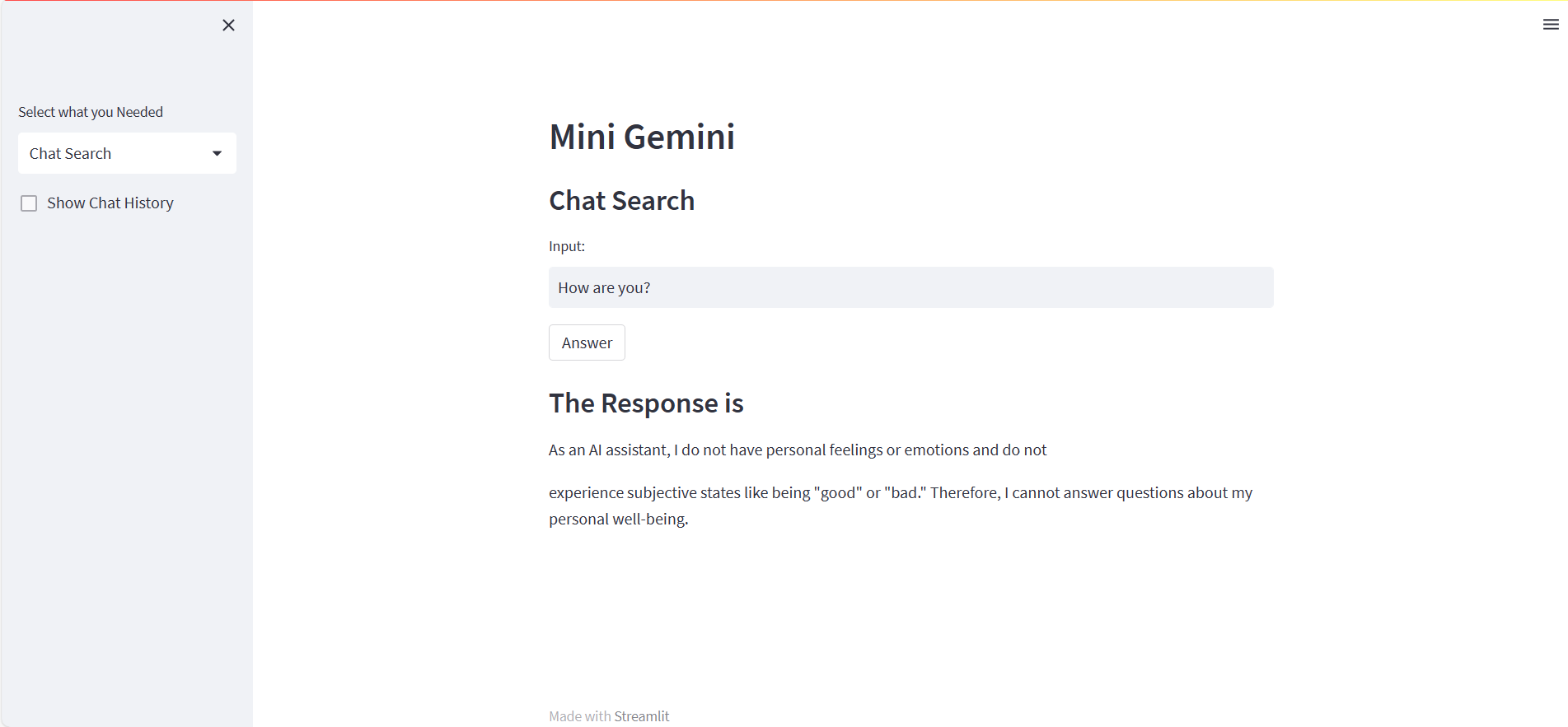 Educational Chatbot